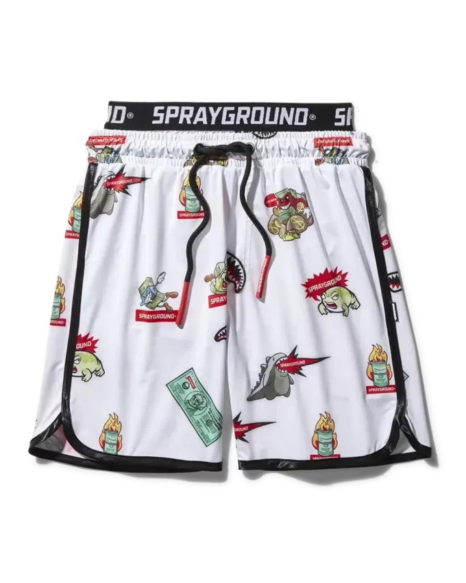 COSTUME DA BAGNO ALL-IN CON TOPPE PER BAMBINI (BIANCO)