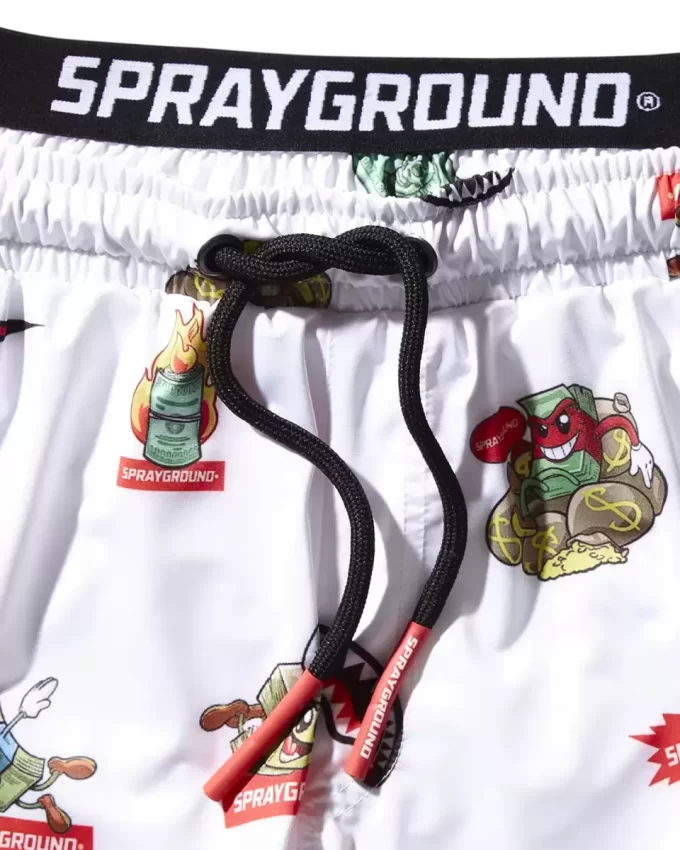 COSTUME DA BAGNO ALL-IN CON TOPPE PER BAMBINI (BIANCO)