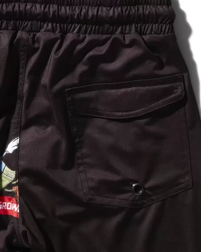 COSTUME DA BAGNO ALL-IN CON TOPPE PER BAMBINI (NERO)