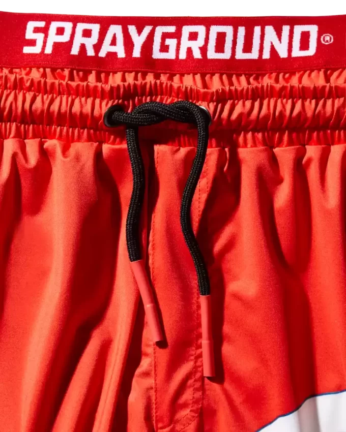 COSTUME DA BAGNO JAPAN WAVE CORTO (ROSSO)