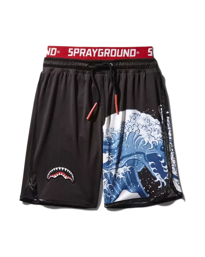 COSTUME DA BAGNO JAPAN WAVE PER BAMBINI (NERO)