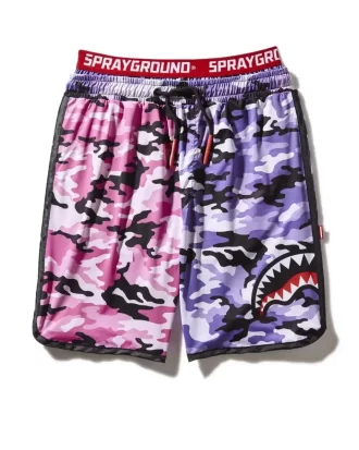 COSTUME DA BAGNO SPLIT CAMO CORTO