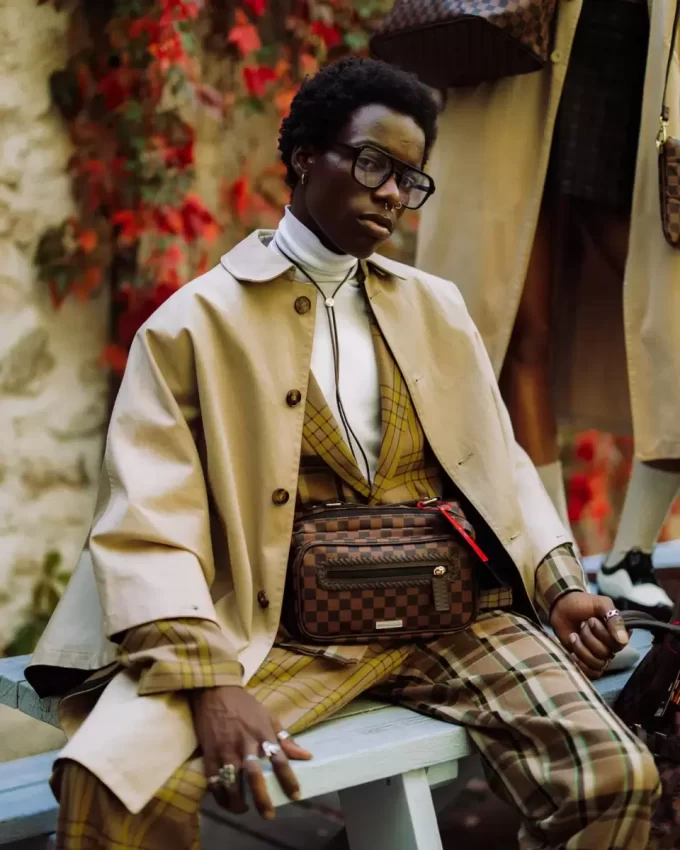 DA PARIGI CON AMORE BORSA A TRACOLLA CARGO