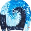 DISTURBO COMPORTAMENTALE DISTRUTTIVO CREW ROYAL BLUE TIE DYE