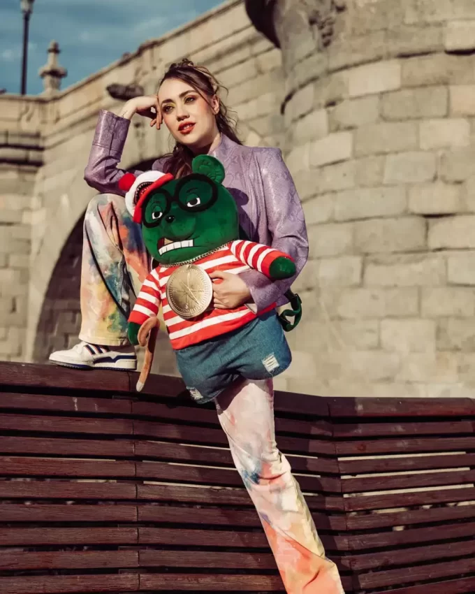 DOVE WALDO MONEYBEAR ZAINO TEDDYBEAR