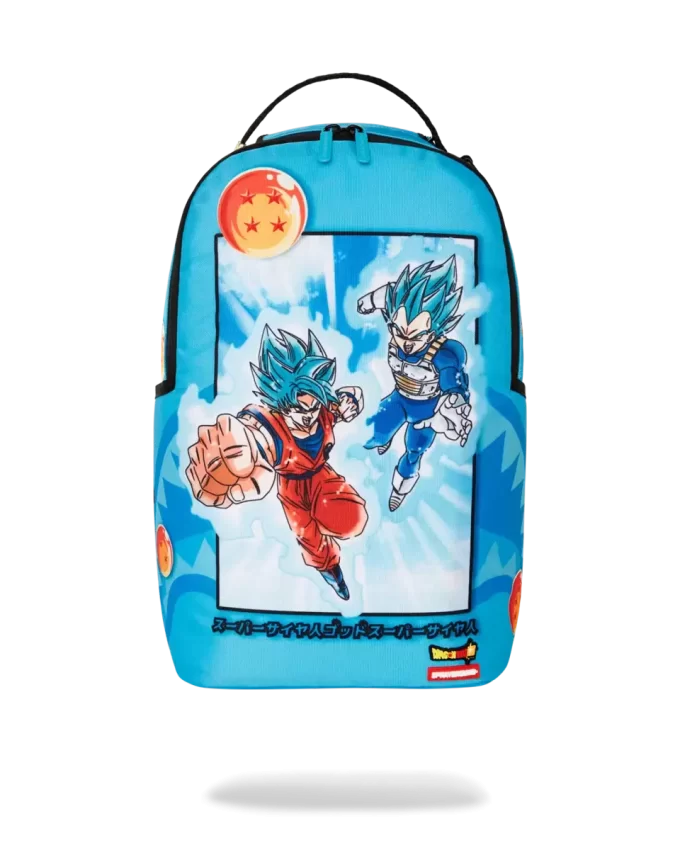 DRAGON BALL Z SUPER SAIYAN BLUE GOKU E VEGETA