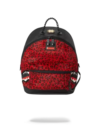 EMPRESS LEOPARDO ROSSO A 6 CINTURINI (PELO DI CAVALLO) EMPRESS LEOPARDO ROSSO A 6 CINTURINI (PELO DI CAVALLO)