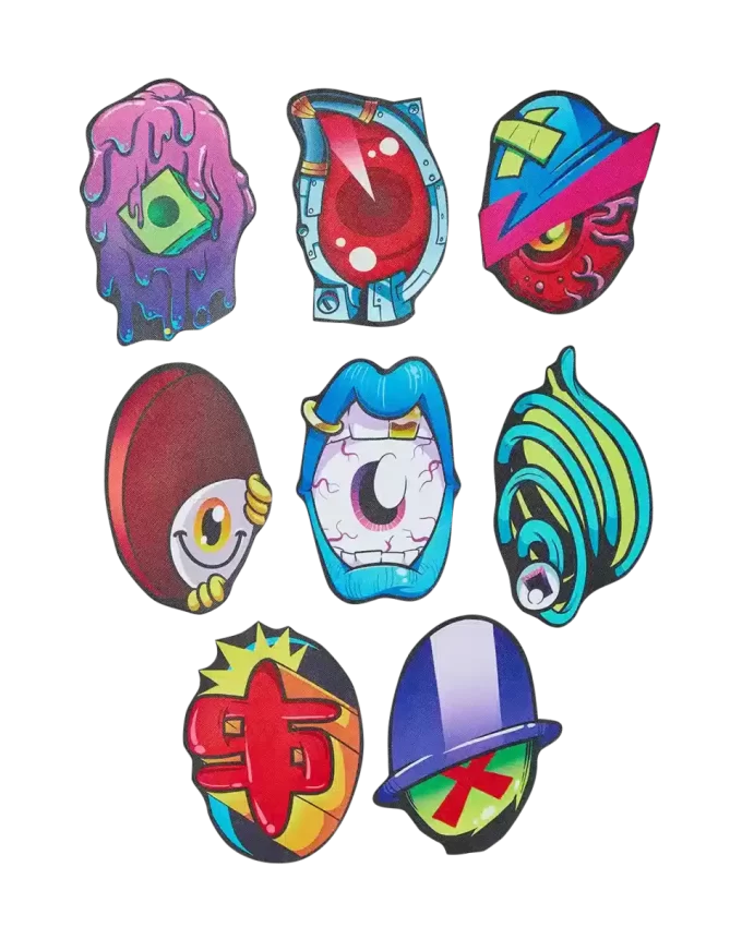 EYEZ SULLO ZAINO PREMIO (OCCHI RIMOVIBILI IN VELCRO)