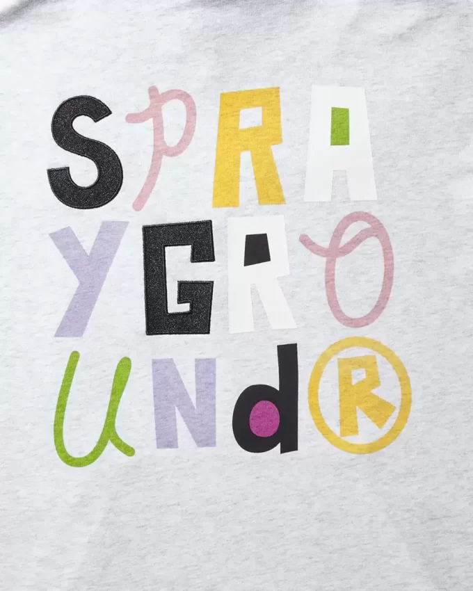 FELPA CON CAPPUCCIO SPONGEBOB CREW SHARK (GRIGIO CHIARO)