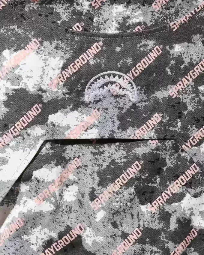 GIACCA CON DOPPIO CARRELLO E BOTTONI A PRESSIONE (GRIGIO)