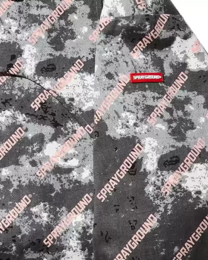 GIACCA CON DOPPIO CARRELLO E BOTTONI A PRESSIONE (GRIGIO)