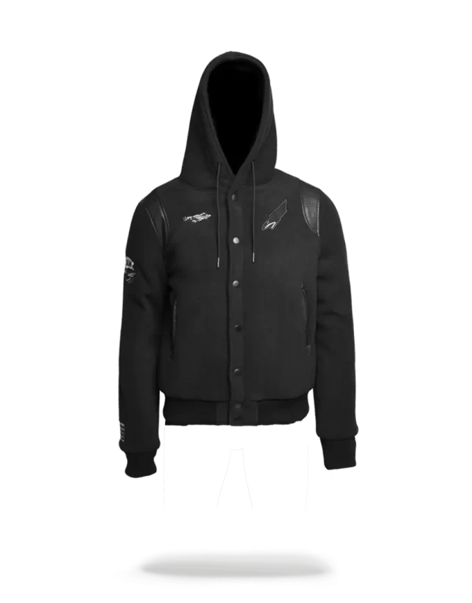 GIACCA CON TOPPE DELL’ESERCITO VARSITY GIACCA CON TOPPE DELL’ESERCITO VARSITY