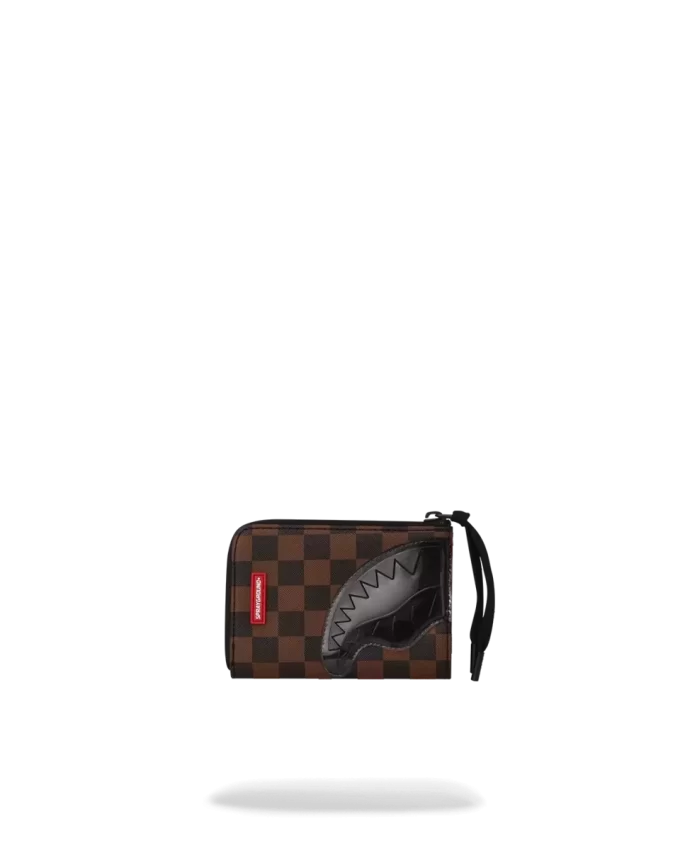 GLI SQUALI A PARIGI PRONTI AL DECOLLO PORTAFOGLIO CON ZIP ESTRAIBILE