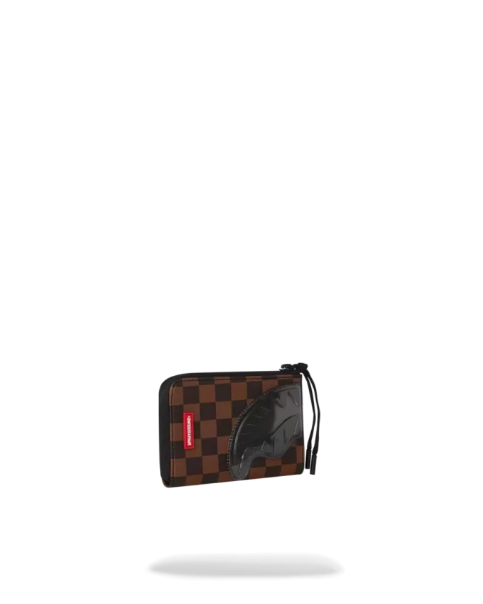 GLI SQUALI A PARIGI PRONTI AL DECOLLO PORTAFOGLIO CON ZIP ESTRAIBILE