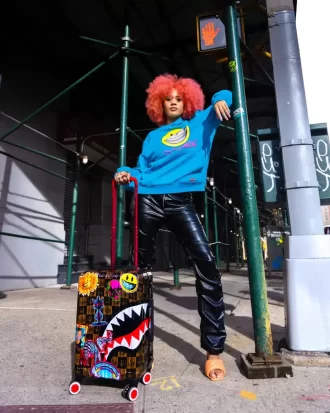 GLOBAL MOGUL POPAGANDA RON ENGLISH EDITION BAGAGLIO A MANO RIGIDO