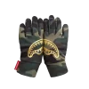 GUANTI MIMETICI CON STENCIL ORO