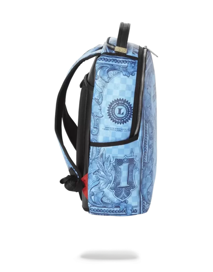 IN GOD WE TRUST ZAINO BLU (UNICO DI UNO)