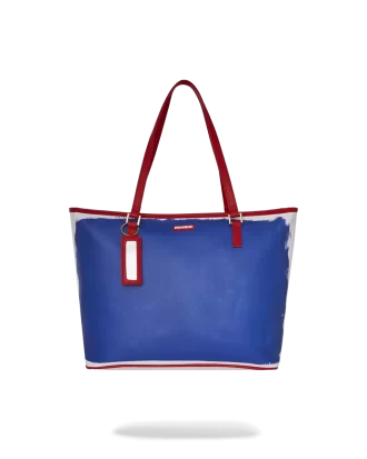 KEITH HARING LA GRANDE BORSA BLU ART TOTE