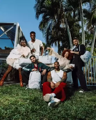 BORSA A TRACOLLA SAVVY KNIT SHARKS IN PARIS COLOR CREMA