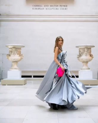 LA BORSA A MANO MET CANOVA MEDUSA (ROSA)