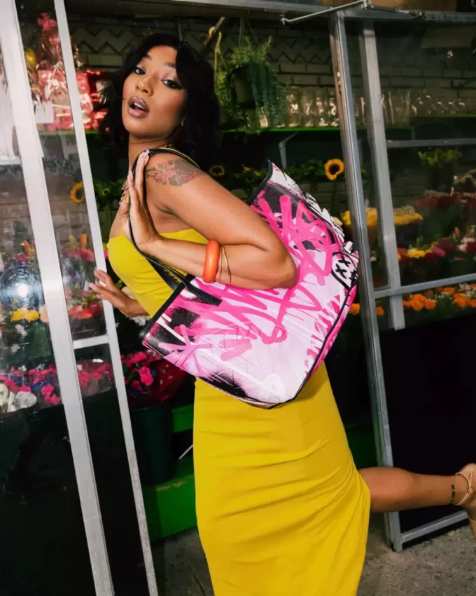 LA BORSA WING TOTE AFTERGLOW SKYGLOW