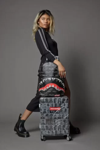 LAQUAN SMITH TRASPARENTE GOFFRATO 3M BAGAGLIO A MANO