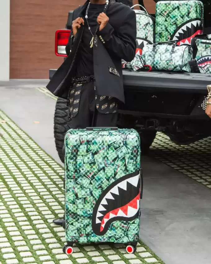 MAMA I MADE IT SHARKITECTURE BAGAGLIO RIGIDO FULL-SIZE