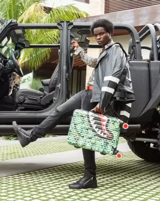 MAMA I MADE IT SHARKNAUTICS BAGAGLIO A MANO RIGIDO