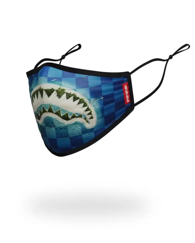 MASCHERA ADATTABILE SHARK ISLAND PER ADULTI