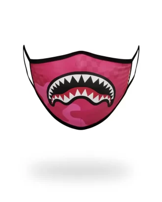 MASCHERA ADERENTE ROSA ANIME SHARK