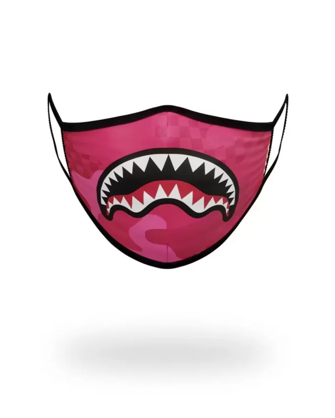 MASCHERA ADERENTE ROSA ANIME SHARK