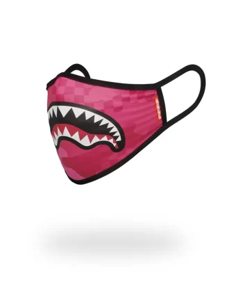 MASCHERA ADERENTE ROSA ANIME SHARK