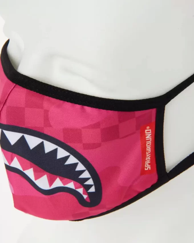 MASCHERA ADERENTE ROSA ANIME SHARK
