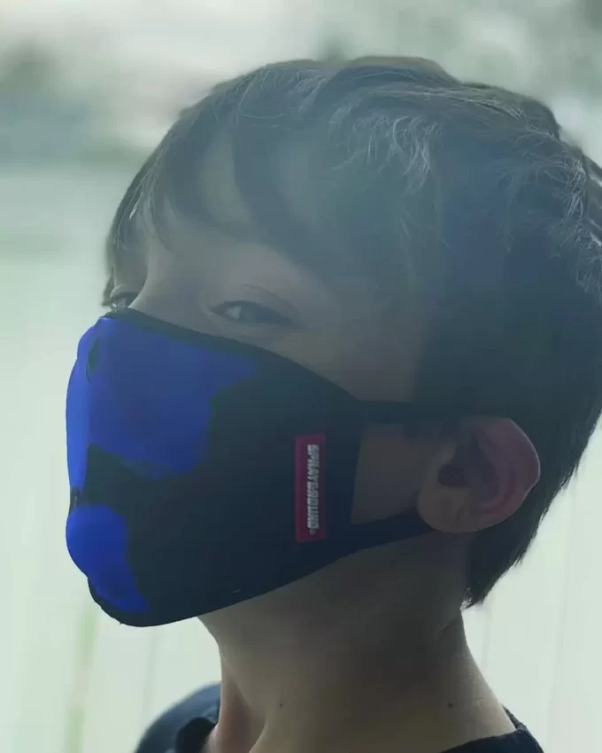 MASCHERA COLOR DRIP PER BAMBINI (VESTIBILITÀ CLASSICA)