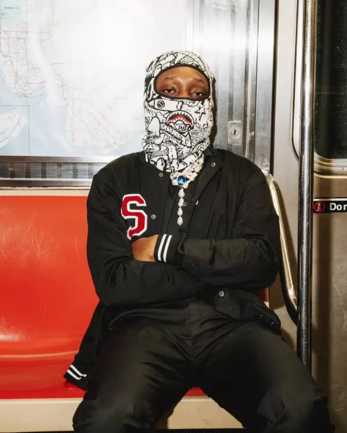 MASCHERA DA PASSEGGIO DOODLE SHARK