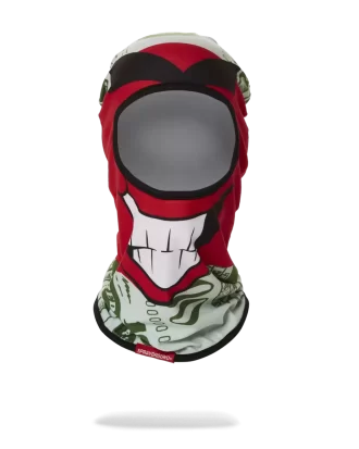 MASCHERA DA PASSEGGIO MONEY BOY (ROSSA)
