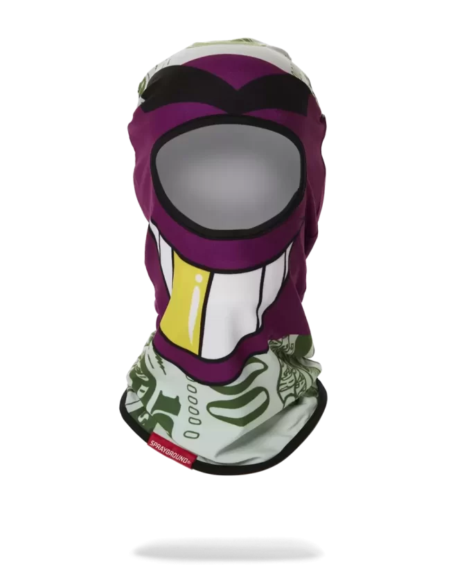 MASCHERA DA PASSEGGIO MONEY BOY (VIOLA)