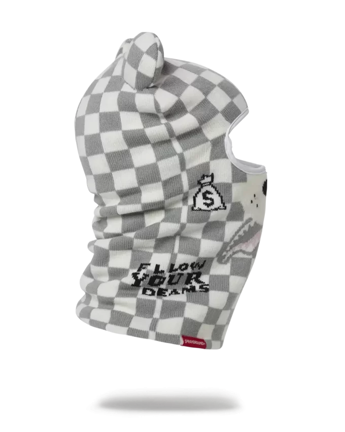 Maschera da sci “Orsetto dei soldi rosa”