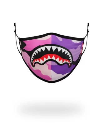 MASCHERA FACCIALE ADATTABILE MIMETICA DIVISA PER ADULTI