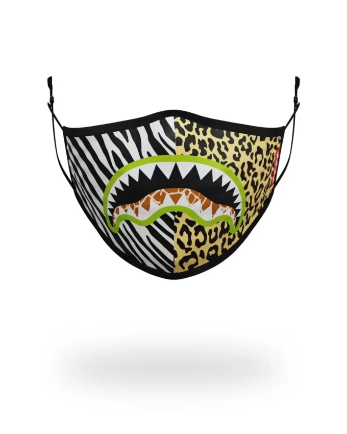 MASCHERA FACCIALE ADATTABILE PER ADULTI SAFARI SHARK