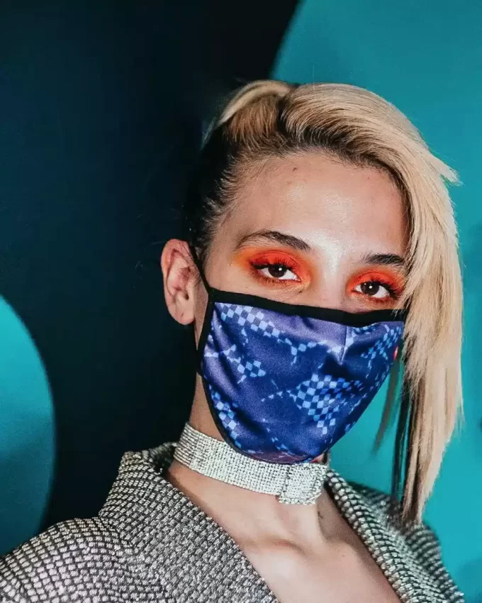 MASCHERA SHARK CHECK (BLU)