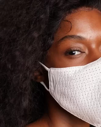 MASCHERA VEGANA IN PELLE SHARKS OF THE WORLD