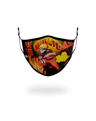 MASCHERA VISO ADERENTE PER ADULTI NARUTO ナルト