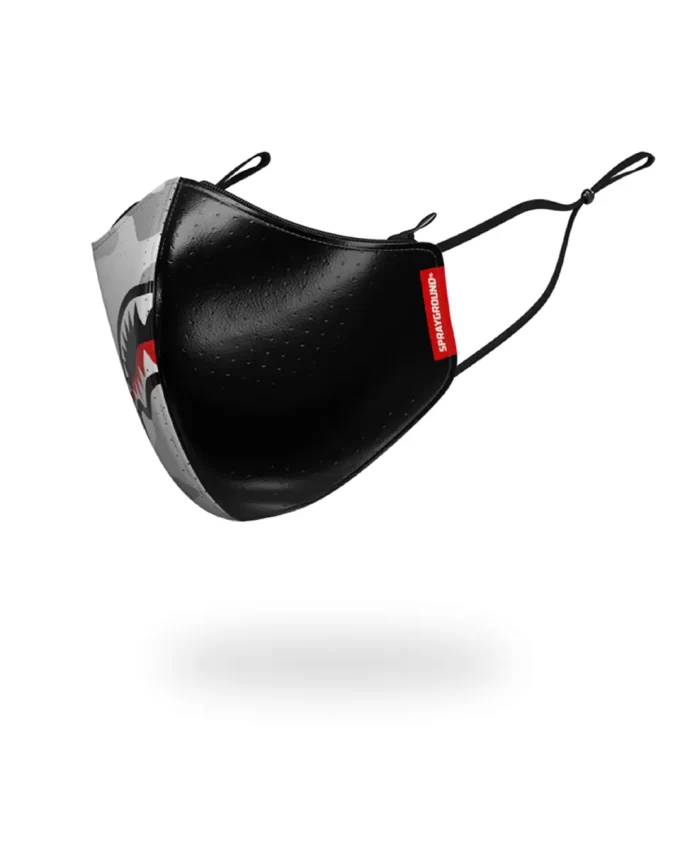 MASCHERA VISO IN PELLE VEGANA DAMAGE CONTROL STASH POCKET