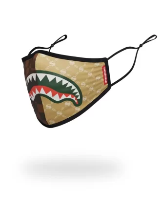 MASCHERINA ADATTABILE PARIGI VS MILANO PER ADULTI