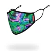 MASCHERINA ADEGUATA PER ADULTI CON DENARO NEON