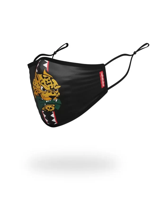 MASCHERINA ADERENTE PER BAMBINI: SPUCCI LEOPARD