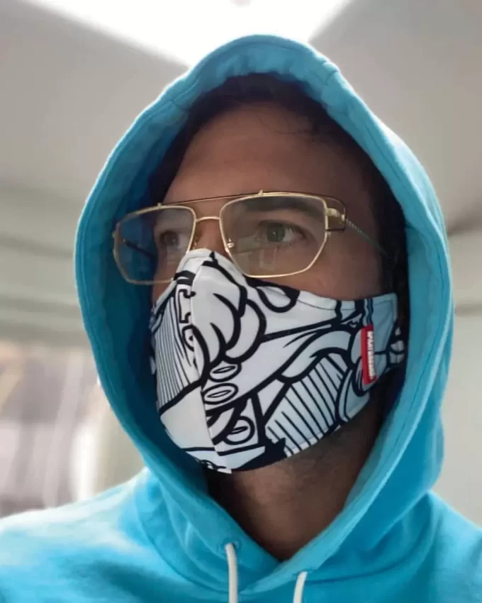 MASCHERINA MONEY BOYS (ADESIVA) MASCHERINA MONEY BOYS (ADESIVA)