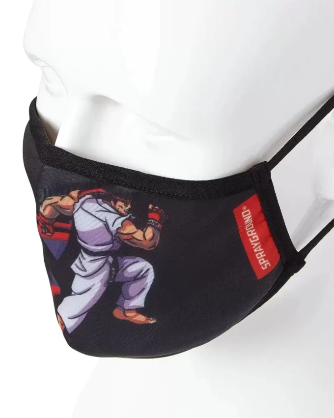 MASCHERINA VESTIBILE ADATTABILE PER ADULTI STREET FIGHTER RYU SHARK