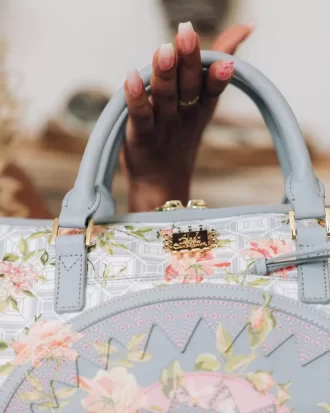 MINI BORSA A MANO ELEGANT ENERGY CON INTELLIGENZA AFRICANA A.I. – COLLABORAZIONE SANDFLOWER